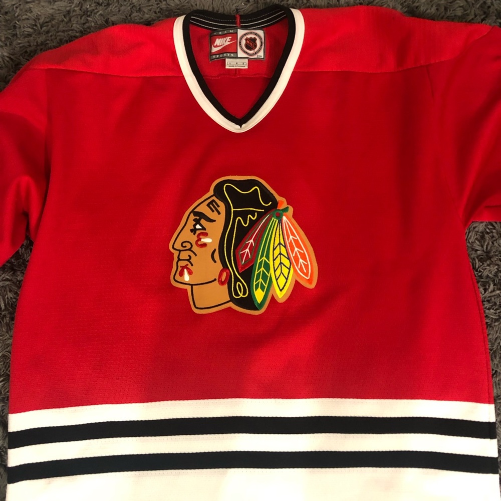 Vintage Blackhawks jersey